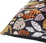 Nakuru Leopard Jungle Floral Throw Pillow - Clearance