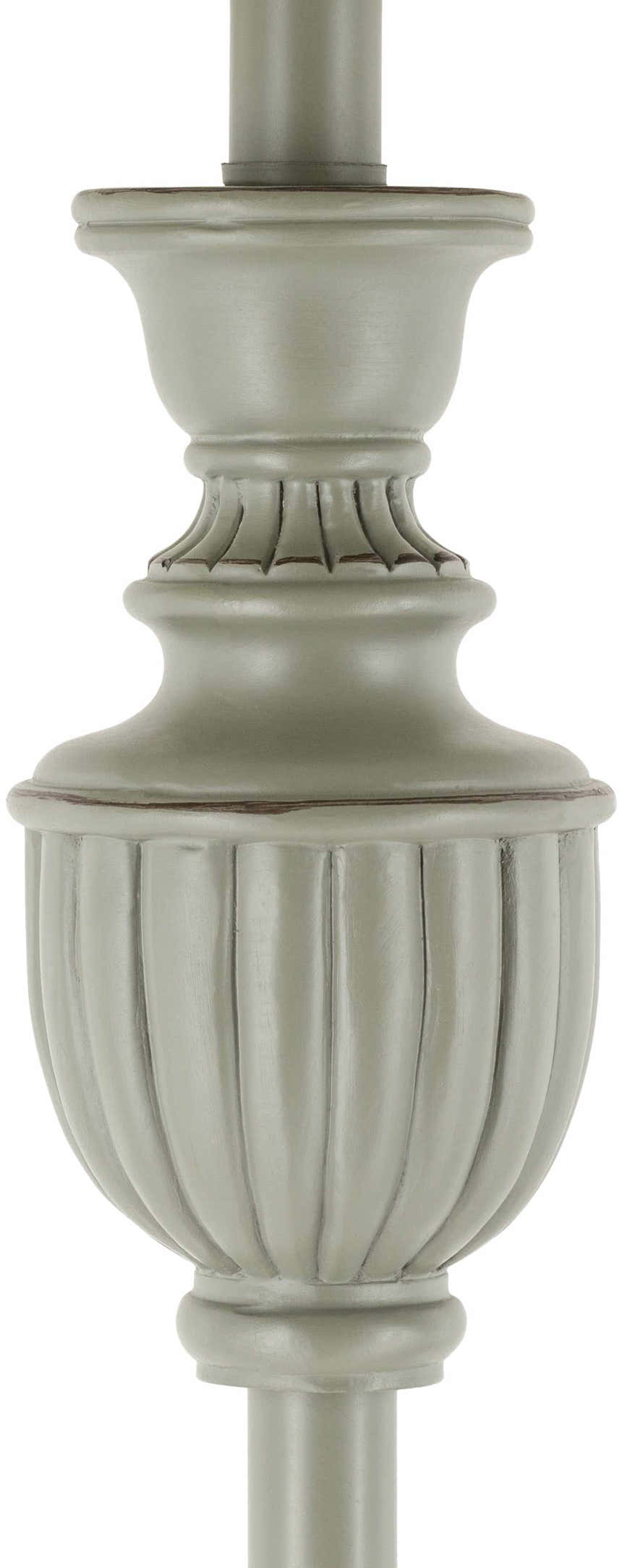 Nelspruit Gray Resin Floor Lamp - Clearance