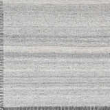 Close-up of the Nettleham Silver Viscose Rug showing its charcoal, medium gray, and silver gray woven texture. Swatch