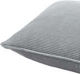 Ngaruawahia Light Gray Square Throw Pillow - Clearance