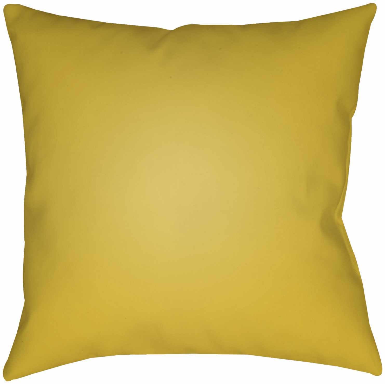 Halloween Cat Yellow Outdoor Throw Pillow