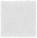 Close-up of the white Piedmont Area Rug, a soft, shag rug with a textured, contemporary design. Swatch