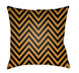 Pinili Chevron Stripe Modern Accent Outdoor Pillow