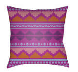 Panganiban Geometric Tribal Pattern Outdoor Throw Pillow