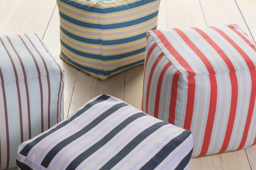 Nieuwoord Aqua Outdoor Pouf