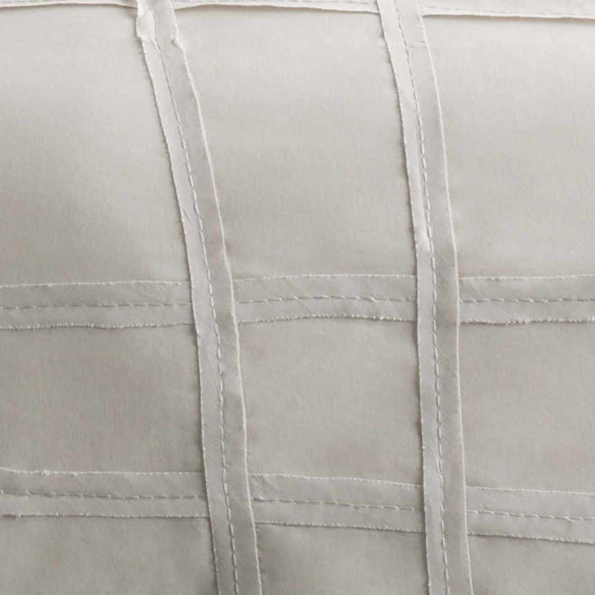 Queens Contemporary Light Gray Bedding - Clearance