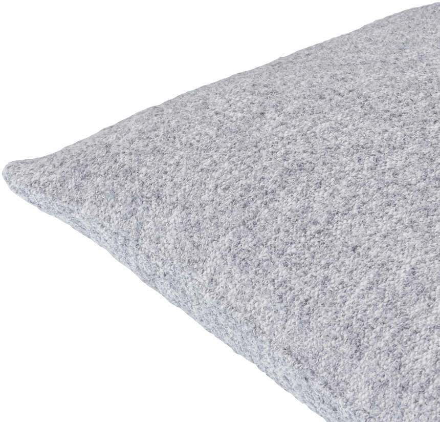 Ronit Light Slate Outdoor Throw Pillow - Clearance