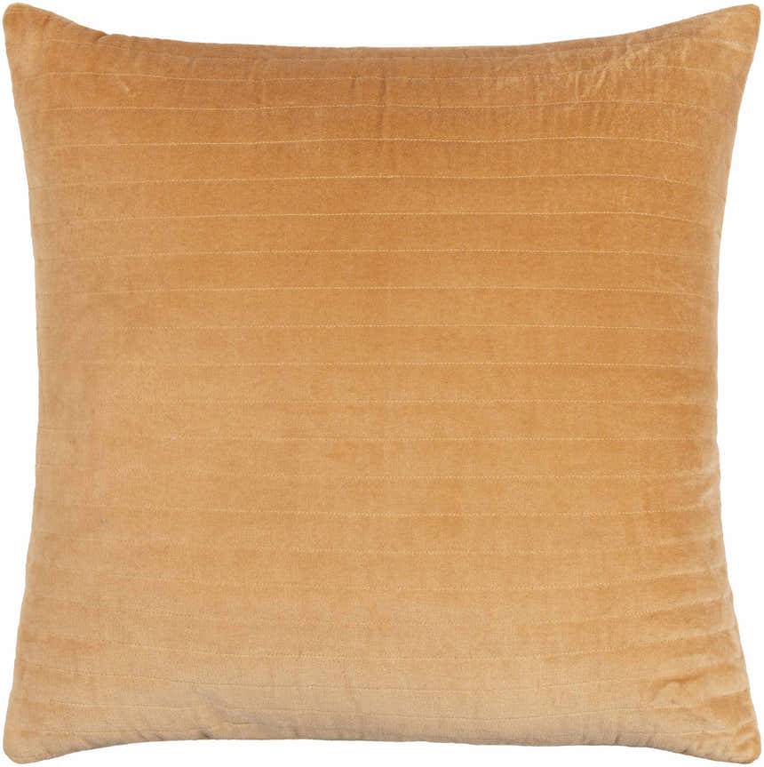 Rania Light Brown Throw Pillow - Clearance