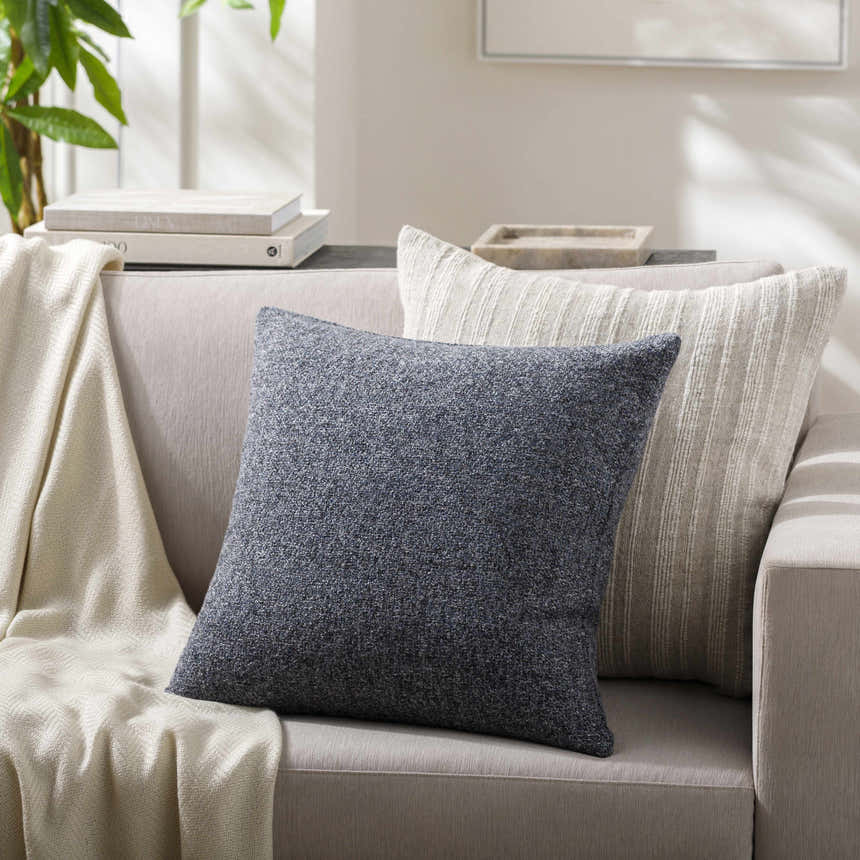 Ryane Teal Outdoor Throw Pillow - Clearance