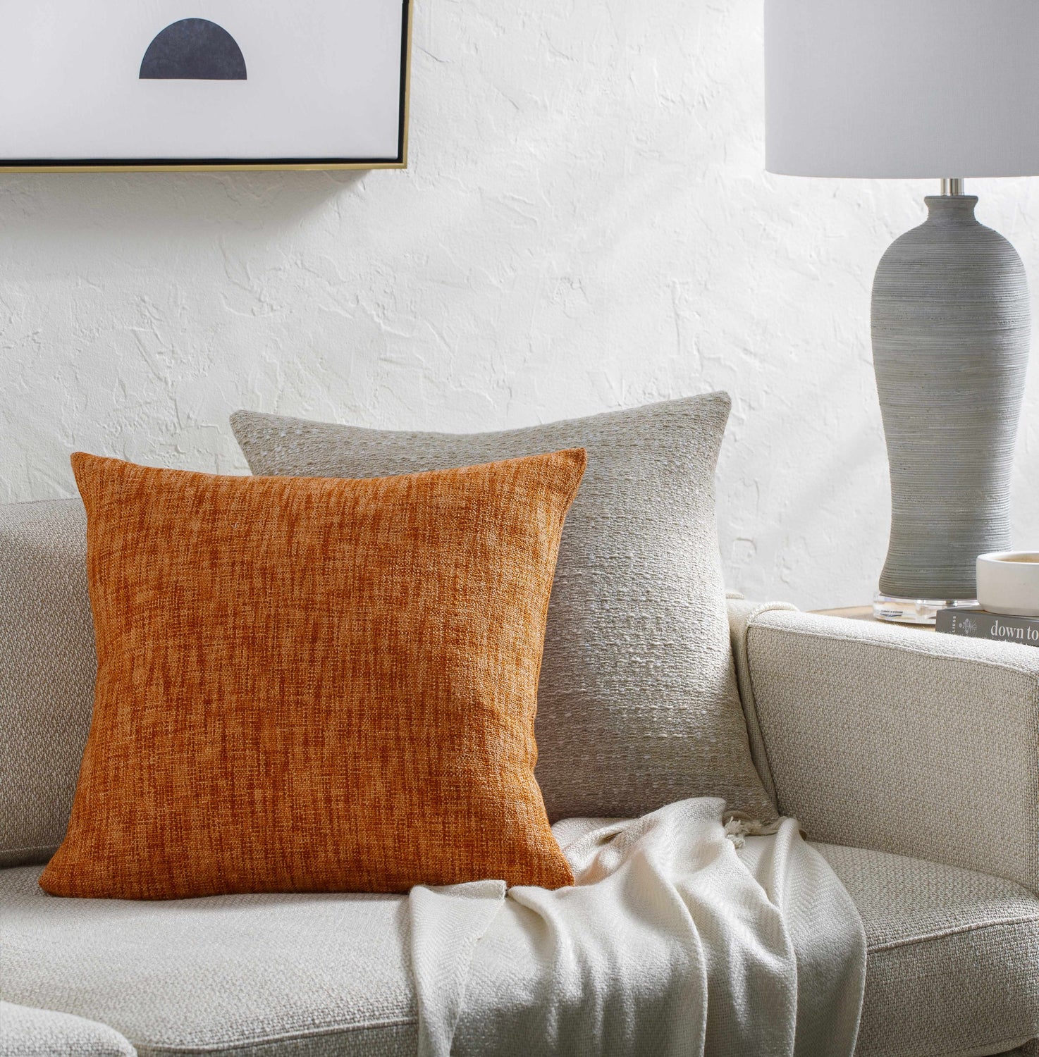 Rapha Mustard Throw Pillow - Clearance