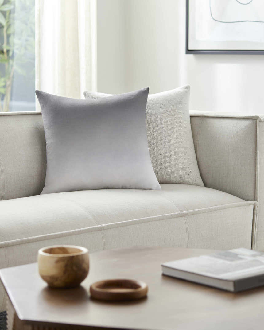 Rohit Charcoal Throw Pillow - Clearance