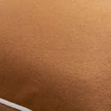 Walai Brown Solid Wool Throw Pillow