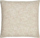 Rossa Tan Throw Pillow - Clearance