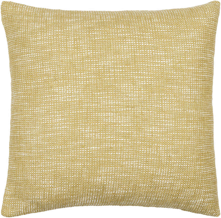 Rossa Mustard Throw Pillow - Clearance