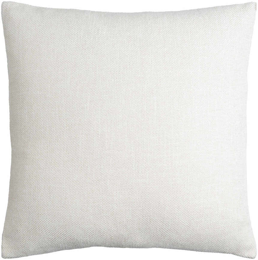Reijo White Linen Look Accent Pillow - Clearance