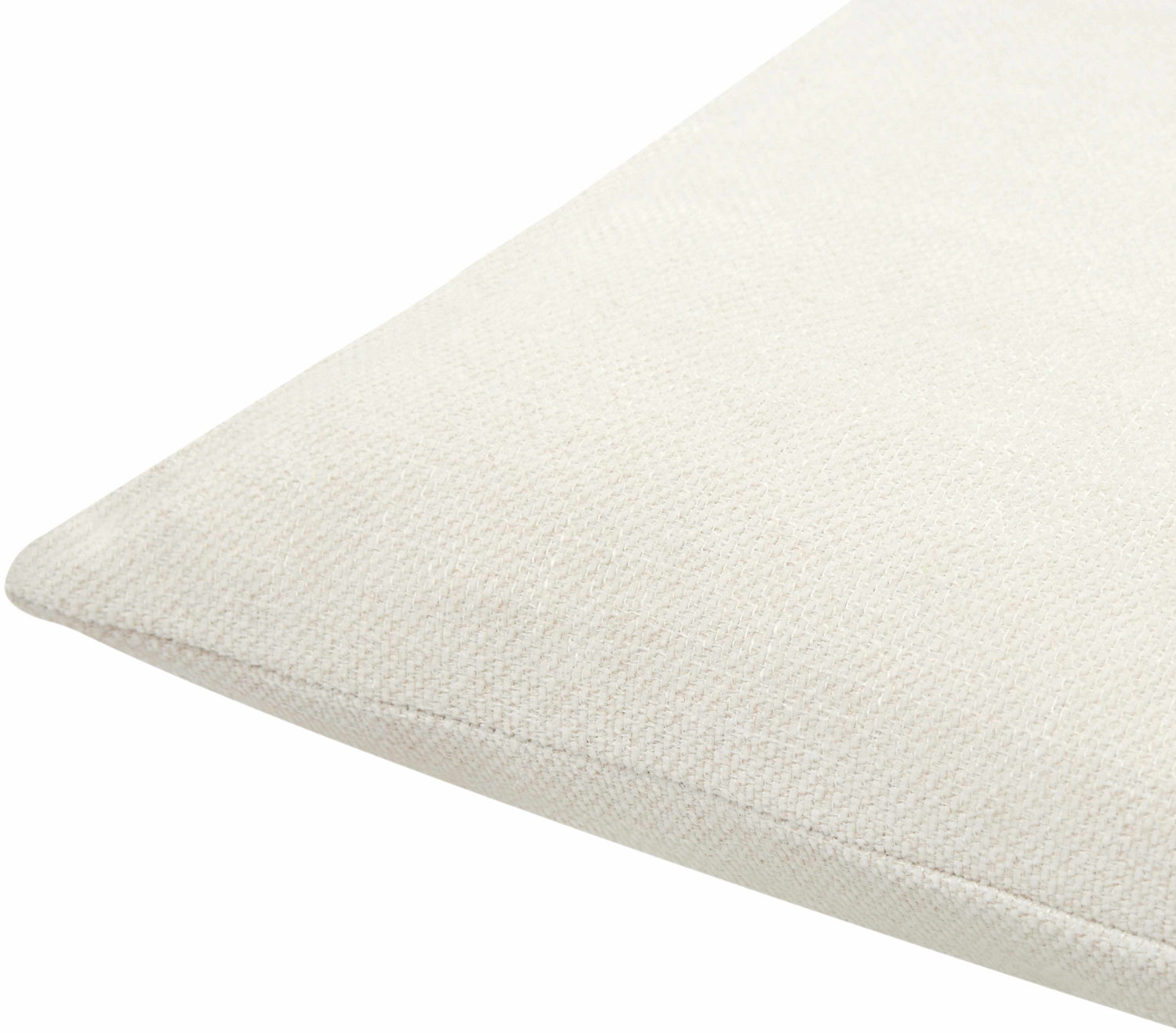 Reijo White Linen Look Accent Pillow - Clearance