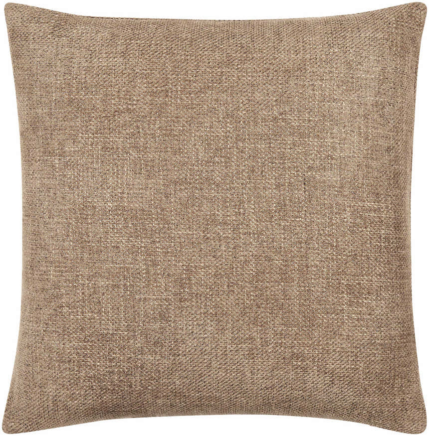 Reijo Brown Linen Look Accent Pillow - Clearance