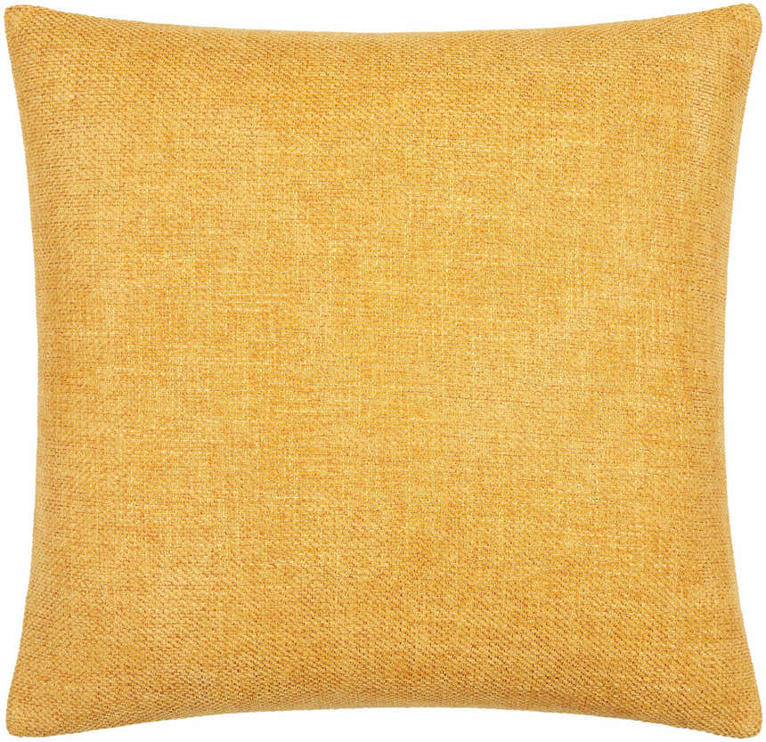 Reijo Mustard Linen Look Accent Pillow - Clearance