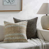 Radka Beige Throw Pillow - Clearance