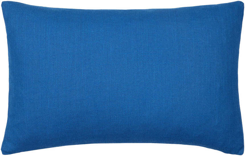Royce Blue Textured Accent Pillow - Clearance