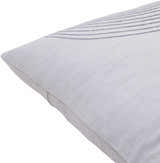 Makai Light Gray Throw Pillow - Clearance
