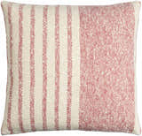 Shaun Gray Striped Square Accent Pillow - Clearance