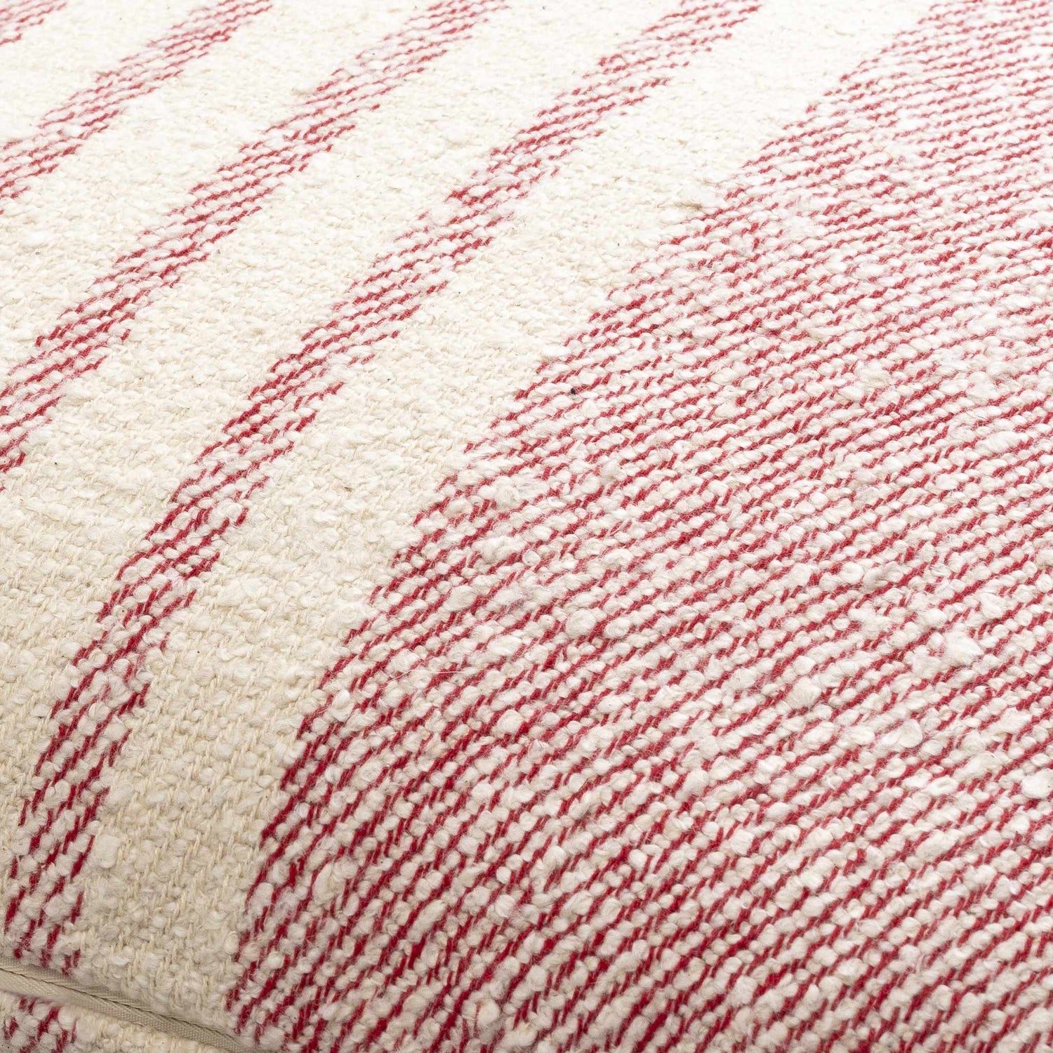 Shaun Gray Striped Square Accent Pillow - Clearance