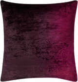 Sachi Dark Plum Throw Pillow - Clearance