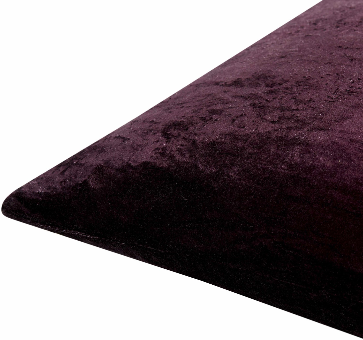 Sachi Dark Plum Throw Pillow - Clearance