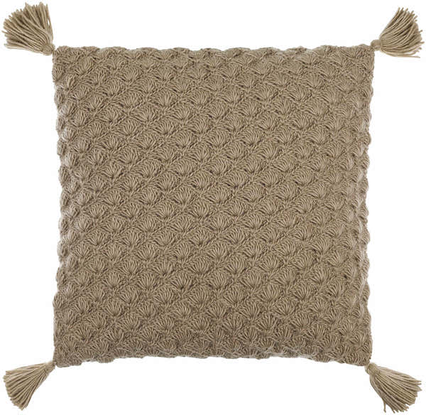Magan Dark Red Throw Pillow - Clearance