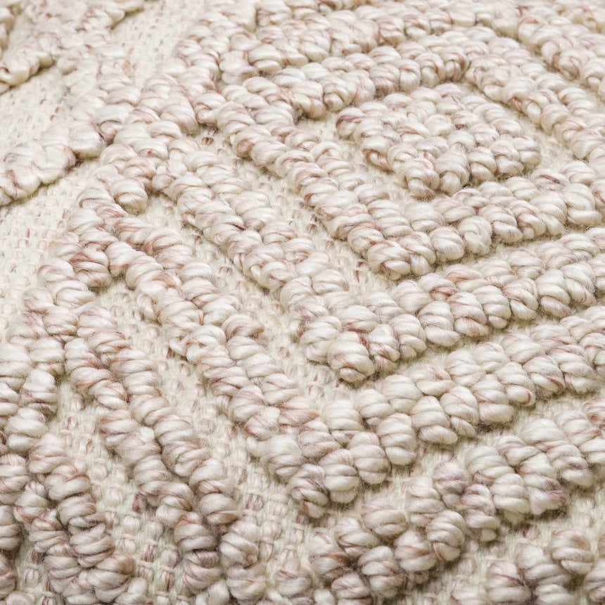 Lindy Pale Pink Outdoor Throw Pillow - Clearance