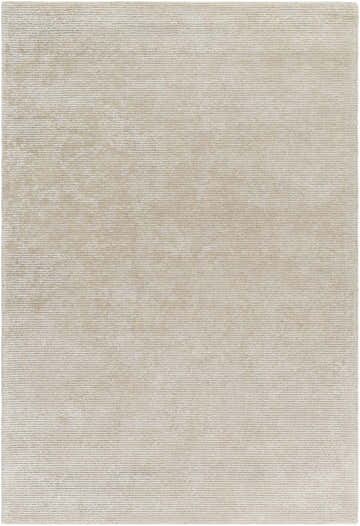 Close-up of the hand-tufted Pirro Premium Wool Blend Rug in ash. Contemporary style with subtle texture. Design-Rectangle-576