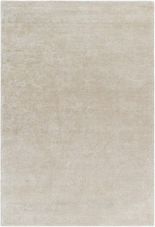 Close-up of the hand-tufted Pirro Premium Wool Blend Rug in ash. Contemporary style with subtle texture. Design-Rectangle-576
