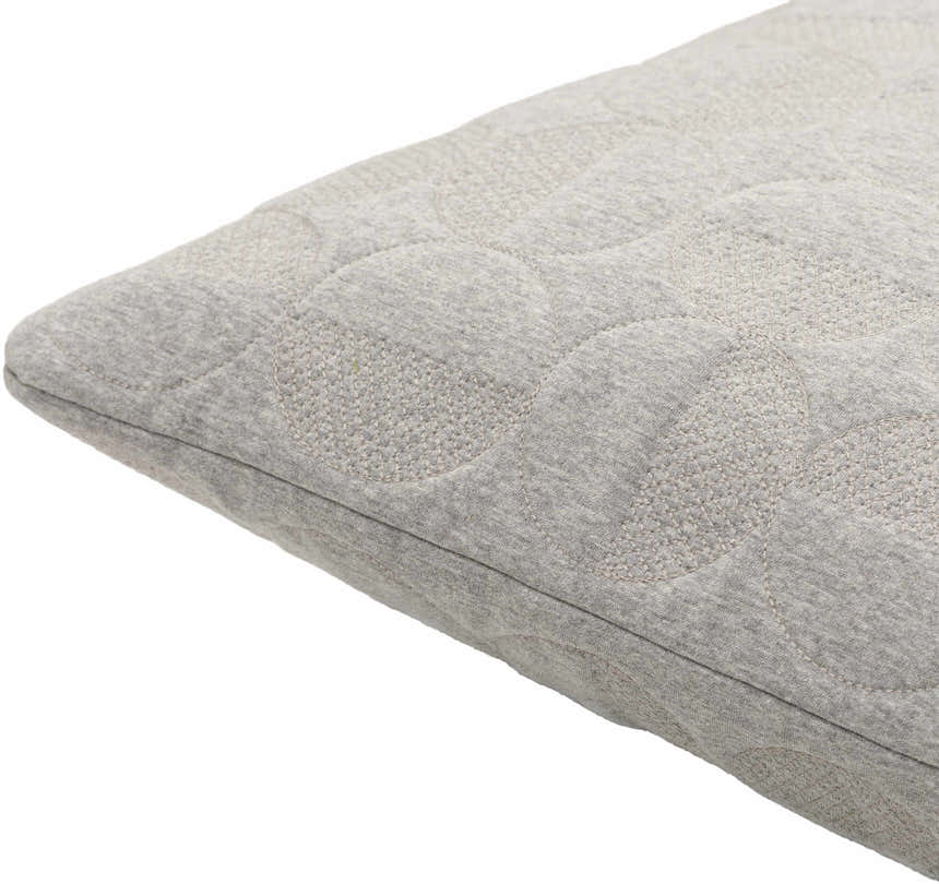 Paniz Medium Gray Throw Pillow - Clearance