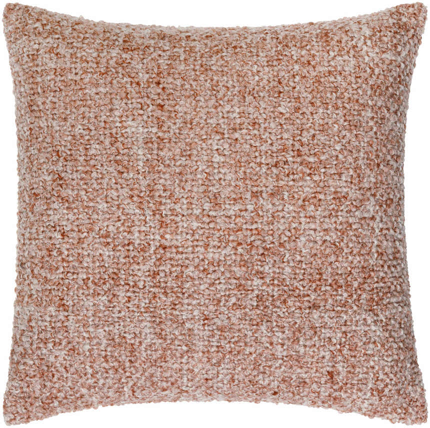 Jorah Terracotta Throw Pillow - Clearance