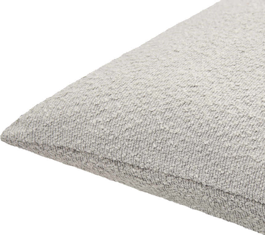 Tevin Medium Gray Throw Pillow - Clearance