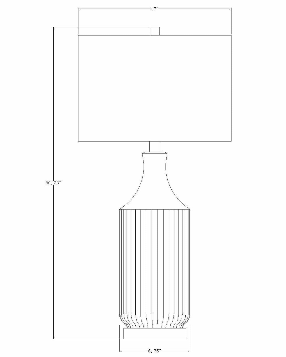 Tumbotino White Table Lamp - Clearance