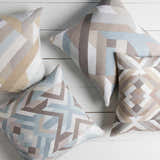 Curlew Modern Geometric Throw Pillow - Clearance