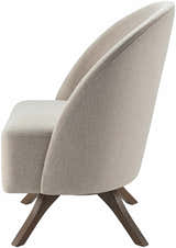 Tenampulco Beige Swivel Chair - Clearance