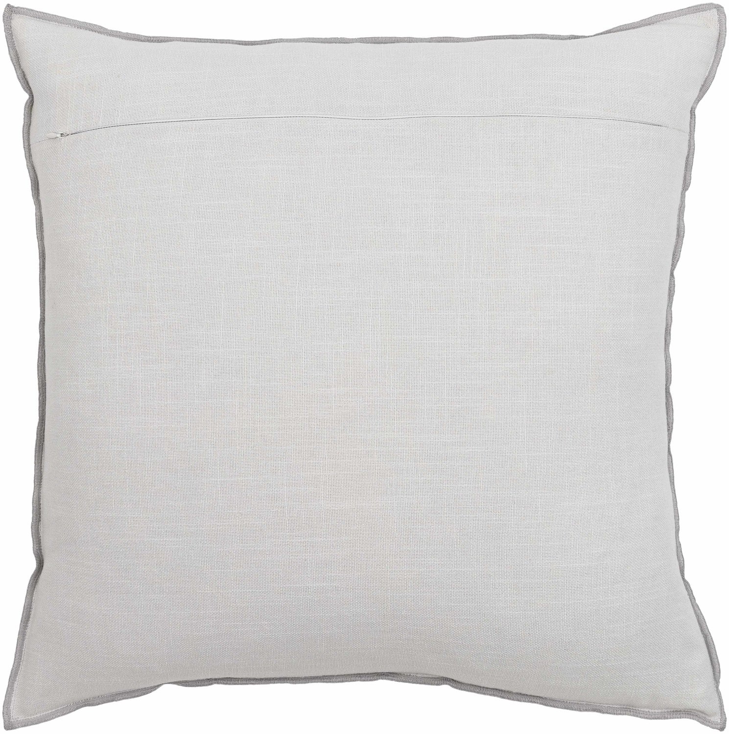 Tobin Light Gray Throw Pillow - Clearance