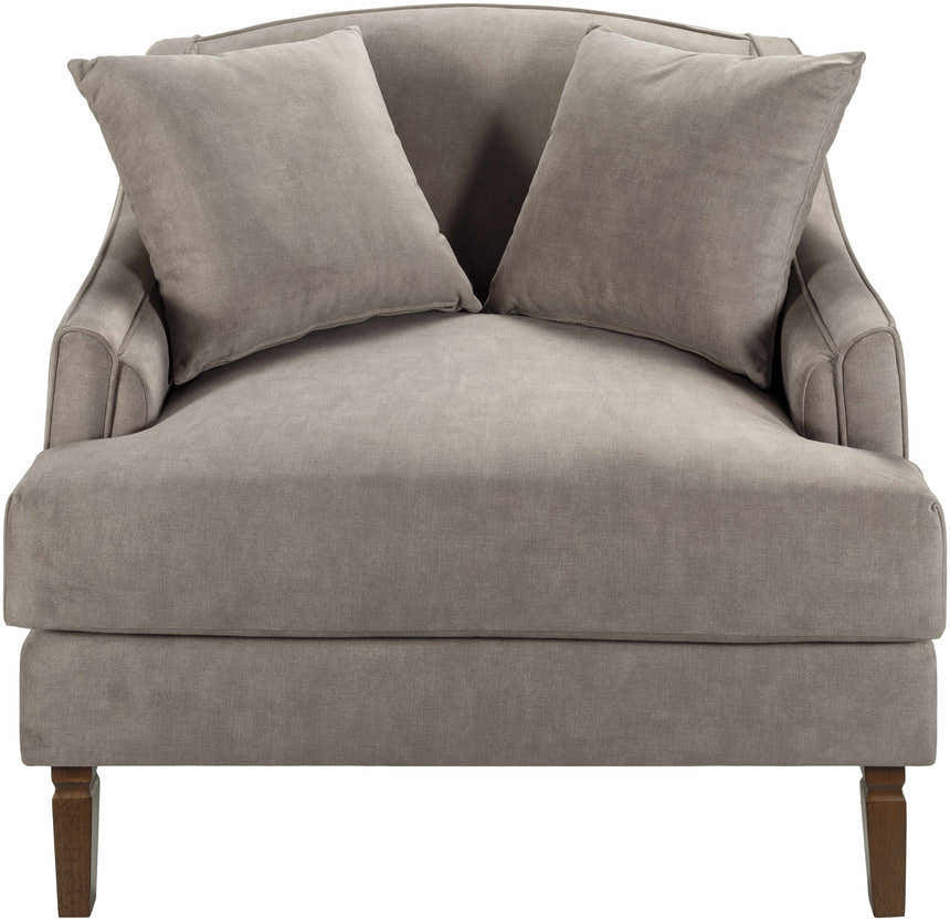 Villovieco Dark Brown Accent Chair - Clearance