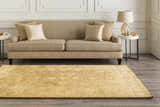 Solvay Mustard Square Throw Pillow - Clearance