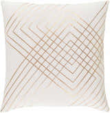 Wataga White Throw Pillow - Clearance