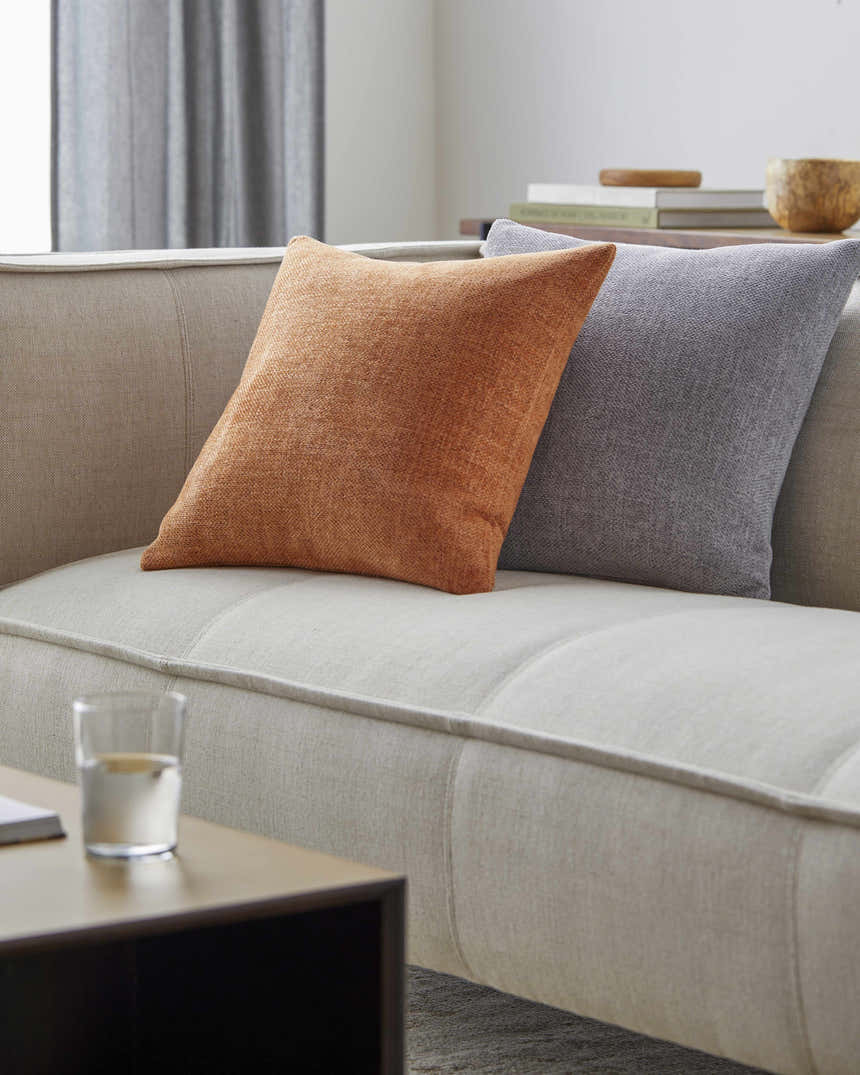 Zuill Burnt Sienna Throw Pillow - Clearance