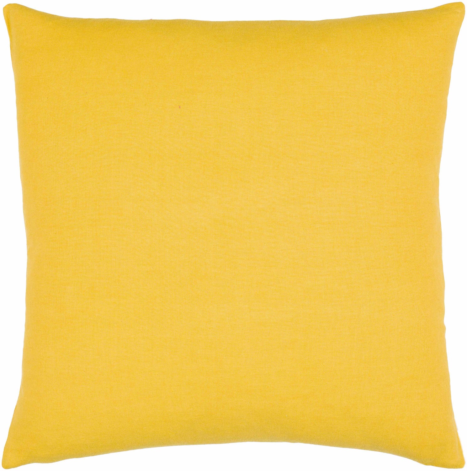 Zuni Yellow Scallop Pattern Throw Pillow - Clearance