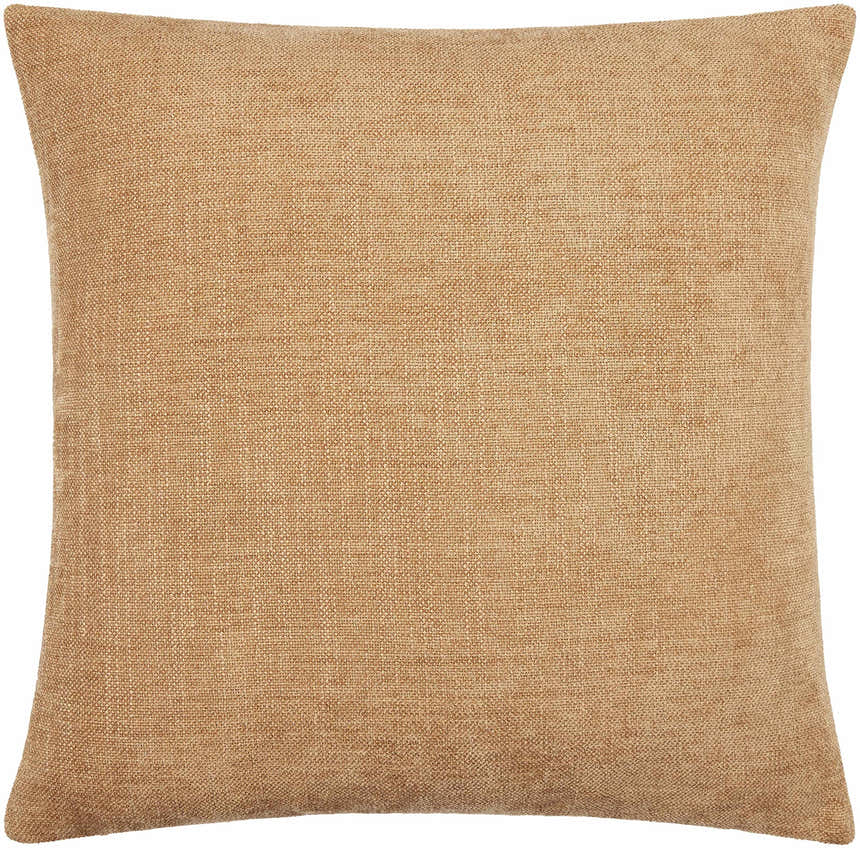 Zihna Caramel Throw Pillow - Clearance