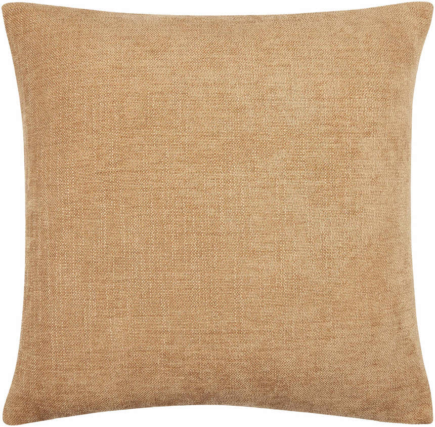 Zihna Caramel Throw Pillow - Clearance